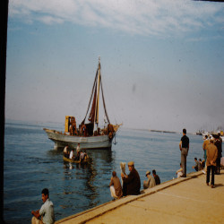 Παλιά Παραλία Θεσσαλονίκης-τέλη '50 με αρχές '60